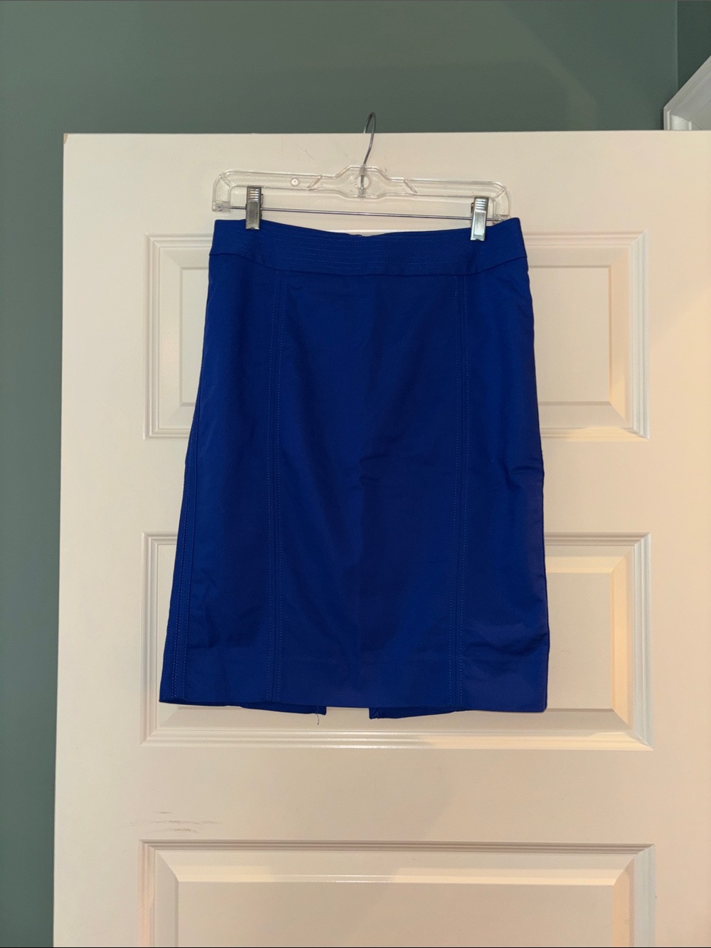 White House Black Market Sleek Cobalt Pencil Skirt for Women
